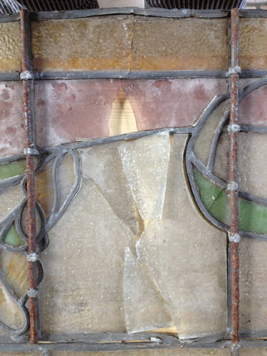 Glasraam Art-Nouveau