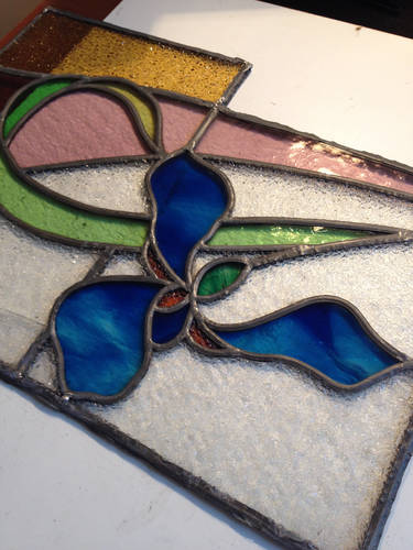 Glasraam Art-Nouveau