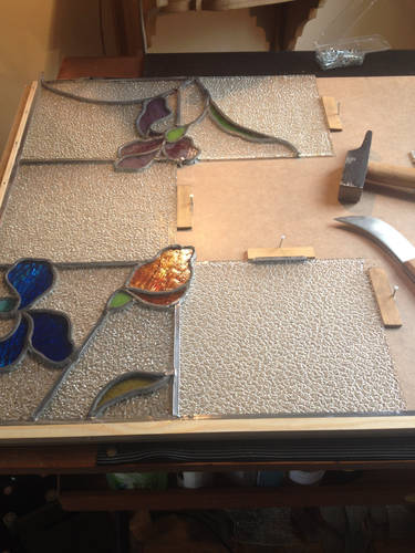 Glasraam Art-Nouveau