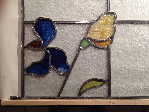 Glasraam Art-Nouveau