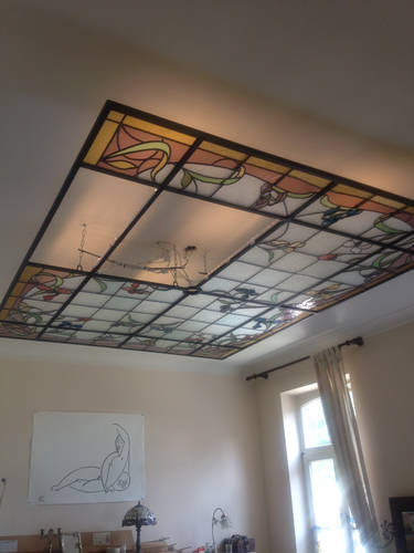 Glasraam Art-Nouveau
