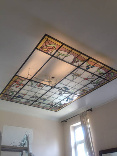 Glasraam Art-Nouveau